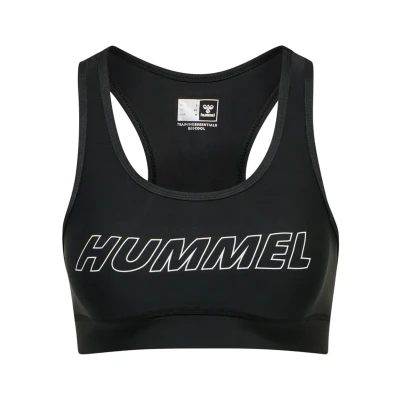 Abbildung von Hummel TOLA Sportbh mit leichter Stützkraft, Damen, Größe: XS, Black