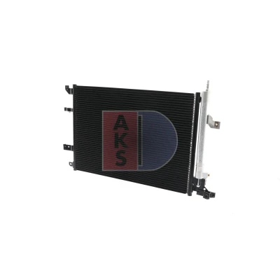 Abbildung von AKS DASIS 222000N Klimakondensator mit Trockner 590x430x16 14,5 10 590 VOLVO: V70 2, S80 I, S60 I