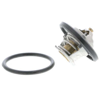 Abbildung von VEMO V25 99 1723 Kühlwasserthermostat 82 EXPERT KITS + mit Dichtung FORD: FIESTA 6, 5, FOCUS 3 Turnier, VOLVO: V50, S40 II, MAZDA: 2 Hatchback