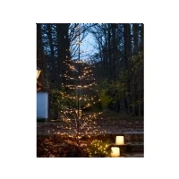Abbildung von Verschneit glitzernder LED Baum Isaac