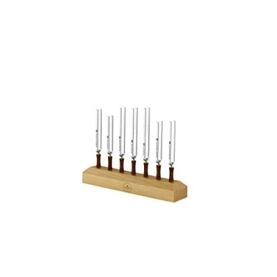 Abbildung von Meinl Sonic Energy Beruhigungs und Entspannungsgerät TF Set CHA 7 Stimmgabel Chakra teilig