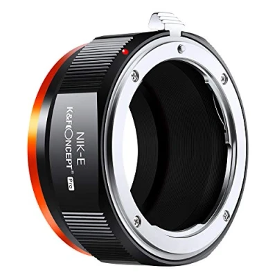 Abbildung von K&amp;F Concept M11105 Nikon NIK NEX Hochpräziser Objektivadapter, Sekundäre Oxidation Adapter Ring, Sony Adapter, Objektiv Adapterring für auf E Mount Kamera