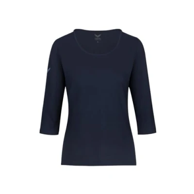 Abbildung von Trigema Damen 539505 T Shirt, Navy c2c, M EU