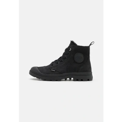Abbildung von Palladium Pampa HI Schnürstiefelette, Herren, Größe: 47, All black Schuhe