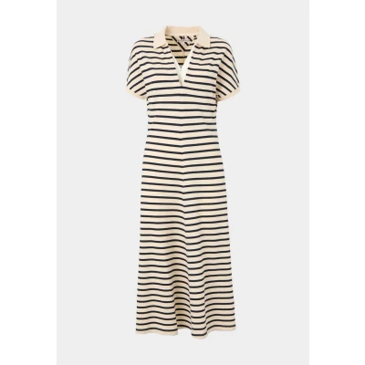 Abbildung von Tommy Hilfiger OPEN MIDI Dress Freizeitkleid, Damen, Größe: Medium, Calico/dark night navy