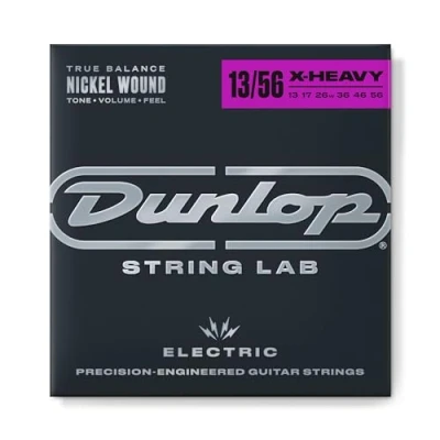 Abbildung von Saiten für E Gitarre Dunlop DEN1356 Extra Heavy 13 56 Nickel