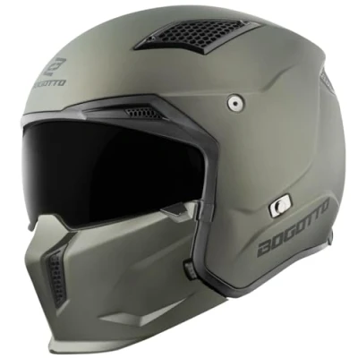 Abbildung von Bogotto Radic 22.06 Helm, grün matt, XL