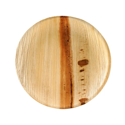 Abbildung von 50 Palmblatt Teller rund 15cm