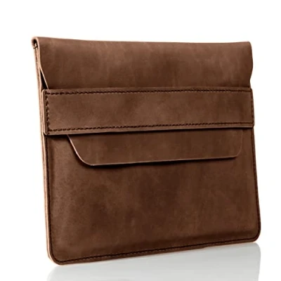 Abbildung von hecho. Leder Hülle für iPad Air/Pro 11“ (M1 M4 2018 2024) mit Stifthalter Handgefertigt &amp; Fair „Fernando“ (iPad Pro 11 Tasche Leder, Air Cover, Sleeve)