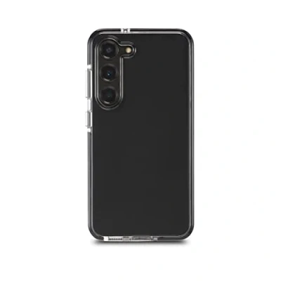 Abbildung von Hama Handyhülle für Samsung Galaxy S23 „Protector“ (durchsichtige Hülle aus TPU, Flexible Schutzhülle, Handyschutz mit stoßfestem Rahmen) transparent