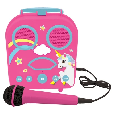 Abbildung von Lexibook Portables Karaokeset Einhorn