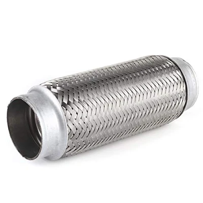Abbildung von Flexrohr Auspuff,Universal Auspuff,Flexrohr 55Mm Auspuff Flexrohr,Auspuffrohr Aus Edelstahl,Flexibles Auspuffrohr,Flexi Gelenk,Reparaturrohr,Autozubehör(55Mm*200Mm)