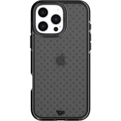 Abbildung von tech21 EvoCheck Schutzhülle für iPhone 16 Pro Max Aufprallschutz in Smokey Charcoal