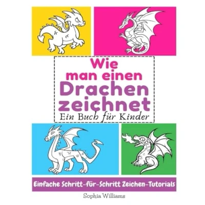 Abbildung von Wie man einen Drachen zeichnet: Ein Buch für Kinder Einfache Schritt Zeichen Tutorials