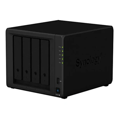 Abbildung von Synology DS920+ 8TB 4 Bay Desktop NAS System, installiert mit x 2TB Western Digital Red Festplatten