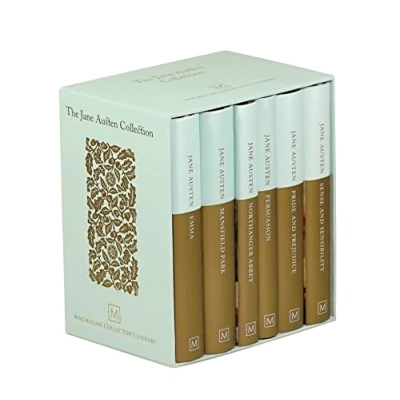 Abbildung von The Jane Austen Collection: Containing: Emma, Pride and Prejudice, Sense Sensibility, Mansfield Park, Northanger Abbey Persuasion all illustrated (Macmillan Collector&#039;s Library)