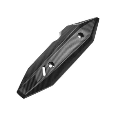 Abbildung von Auspuff Hitzeschutzblech Motorrad Hitzeschild Schutzfolie Auspuffrohr Abdeckung Schalldämpfer Schutz Kompatibel