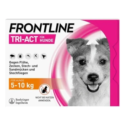 Abbildung von FRONTLINE TRI ACT Hund S 5 10 kg 3 St