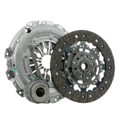 Abbildung von BLUE PRINT ADV1830131 Kupplungssatz dreiteilig mit Zentralausrücker, synthetischem Fett 240 VOLKSWAGEN: Tiguan I, Golf 6, Plus / Crossgolf