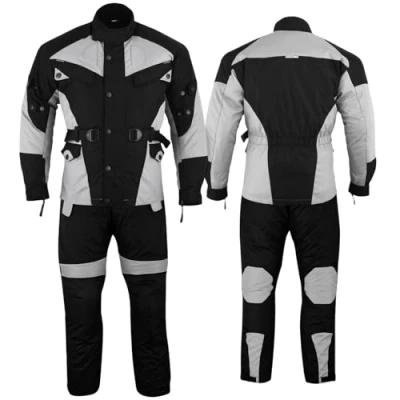 Abbildung von German Wear Motorradkombi Herren 2 teiler Motorradanzug Textilien Motorradjacke &amp; Motorradhose mit Protektoren motorrad kleidung