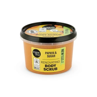 Abbildung von Organic Shop Body Scrub Natural Juicy Papaya and Sugar 250 ml