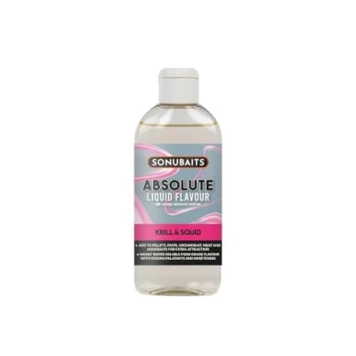 Abbildung von Sonubaits Absolute Liquid Flavour Krill &amp; Squid (200ml) Boilie