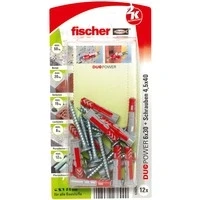 Abbildung von Fischer Befestigungstechnik Universaldübel Duopower, (12 tlg)
