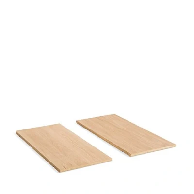 Abbildung von AC Design Furniture Esstisch Monika, B: 45 x T:102 H: 2 cm, Furnier Eiche, Braun