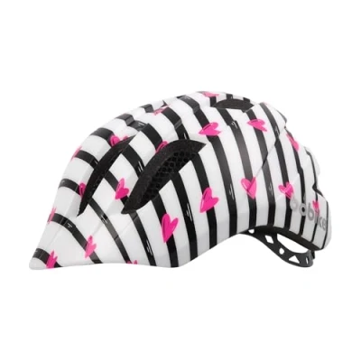 Abbildung von Fahrrad In Mold Helm für Ältere kinder Plus Pinky Zebra