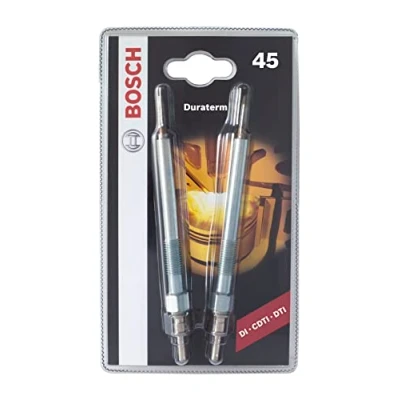 Abbildung von Bosch 0250202937 Glühkerze Duraterm Blister 2er Set für dieselbetriebene Fahrzeuge