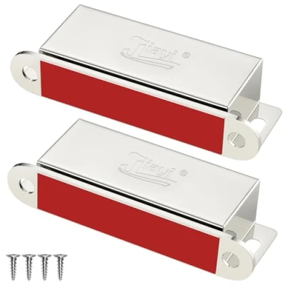 Abbildung von Tür Magnet Magnetschnäpper StarkJiayi 2 Stück Türmagnete für Möbel 30kg Schranktür Magnetverschluss Schrank Magnete Schranktüren Edelstahl Schrankmagnete Möbelmagnet Türschließer