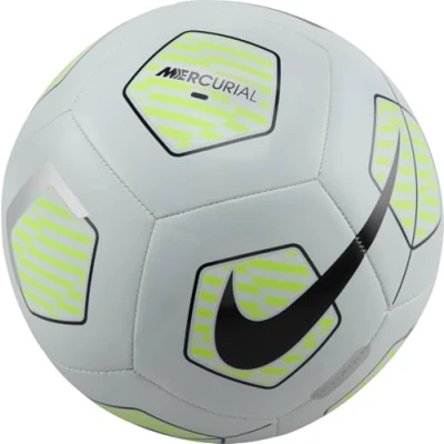 Abbildung von Nike Unisex Erwachsene Mercurial Fade Fa24 Fußbälle, Pure Platinum/Volt/Black, 5