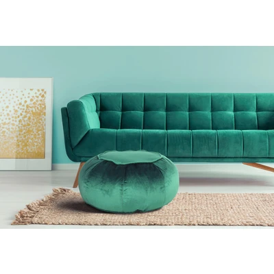 Abbildung von Kayoom Sitzhocker &quot;Pouf Taj Mahal 325&quot;, (1 St.), samtweich, farbig, modern, orientalisches Design