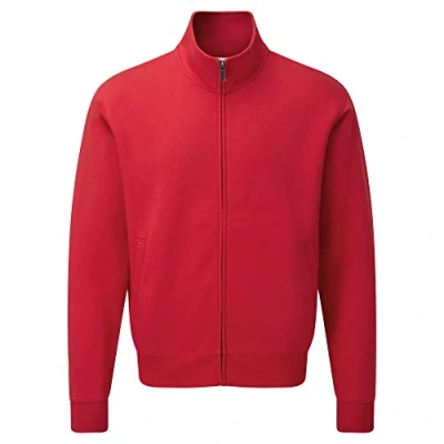Abbildung von Russell Herren Authenitc Sweatshirt Jacke (2XL) (Rot)