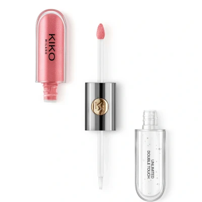 Abbildung von KIKO Milano Unlimited Double Touch Lip Stain, Damen, Größe: 6 ml, 112 satin peach rose