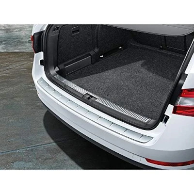 Abbildung von Skoda 3V9061195 Ladekantenschutz Schutzleiste Stoßfänger Silber, nur für Combi