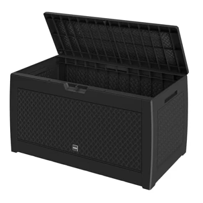Abbildung von Casaria Auflagenbox Matuba, 310 Liter Haltegriffe UV Beständigkeit Rollbar 119x48x60cm Garten