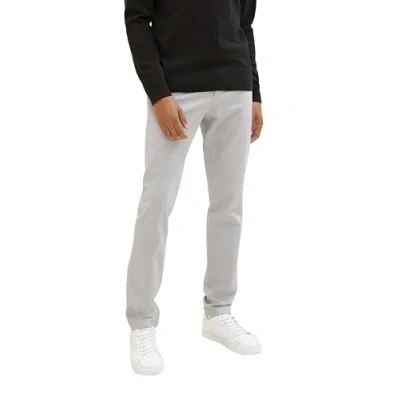 Abbildung von TOM Tailor Travis Chino, Herren, Größe: 33x32, White grey zig zag structure
