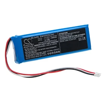 Abbildung von vhbw Akku Ersatz für Harman/Kardon CP HK02, PR 633496 Lautsprecher Boxen Speaker (2500mAh, 11,1V, Li Polymer)