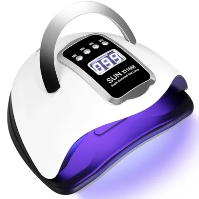 Abbildung von JOFLVA UV Lampe Gelnägel, 28W 66 LED Gelnagellack Lampe, Nägel, 4 Timern LCD Display, Auto Sensor Schnell Nageltrockner Geeignet für alle Nagellampe Maniküre Haus und Salon