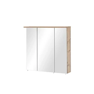 Abbildung von Schildmeyer Spiegelschrank 127263, silberfichte Dekor, 70,5 x 16 72,3 cm