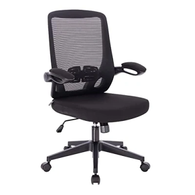 Abbildung von SVITA Tom Bürostuhl Schreibtischstuhl ergonomisch verstellbar mit Rollen Schwarz