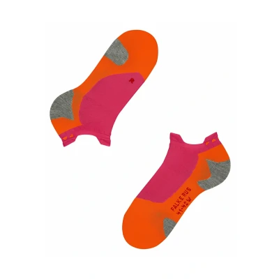 Abbildung von Falke RU5 RACE Invisible Running Functional Extralightcushioned Füßlinge, Damen, Größe: 41/42, Rose