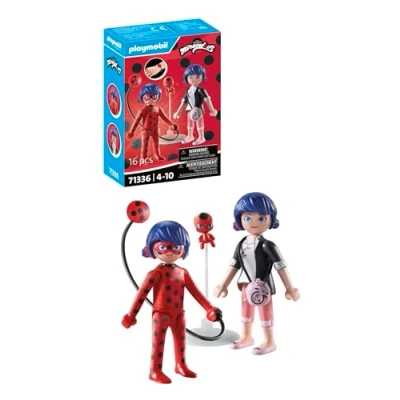 Abbildung von Playmobil® Konstruktions Spielset Miraculous: Marinette &amp; Ladybug (71336), Miraculous, (16 St), Made in Europe