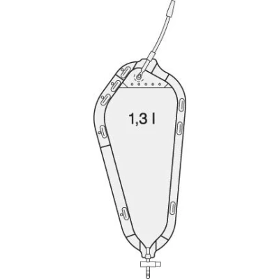Abbildung von Rollibeutel 1,3l für DK Schl.12cm Schiebehahn