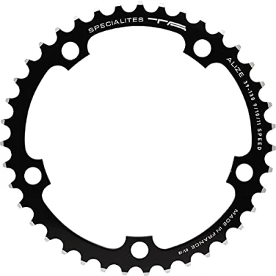 Abbildung von Spécialités TA Alize 130 PCD, 9/10 Speed Kettenblatt, Schwarz, 39T Inner
