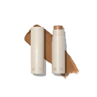 Abbildung von SHEGLAM Snatch &#039;n&#039; Define Creme Konturenstift, Langanhaltender Hochpigmentierter Schweißresistenter Gesichtsbronzer Makeup Golden Sun