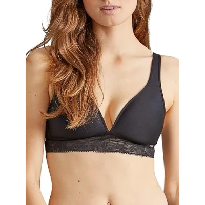 Abbildung von Skiny Triangel BH, Damen, Größe: 75B, Black