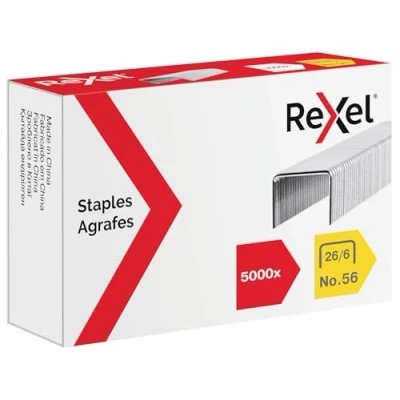 Abbildung von Rexel 56 Staples 6mm [Pack 5000] (Abbildung kann abweichen)