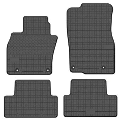 Abbildung von edecor Gummifussmatten Automatten Gummimatten Gummi Fußmatten Satz Set für Mazda CX 60 ab Bj. 2022
